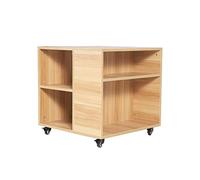 Soporte de impresión Soporte de impresora de 23.62 pulgadas con ruedas de almacenamiento removible Rack Mueble de almacenamiento Estantería Estantería adecuado for dormitorio de oficina y cocina Mesa