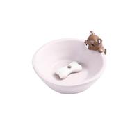 Soporte de incienso de animales de dibujos animados, soporte multifuncional para varillas de incensario, para animales pequeños, bonito atrapasueños para el hogar (cachorro)