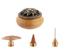 Soporte de Incienso de Cobre, Soporte para Conos de Incienso, Soporte para Incienso, Soporte para Varillas de Incienso, 3 Estilos.