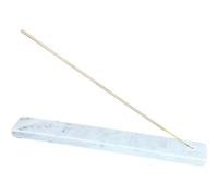 Soporte de incienso Premium mármol y 20 piezas Ámbar 25.5 x 3 x 1.5 cm