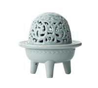 Soporte de incienso retro de cerámica para el hogar, quemador de incienso para interiores, ceremonia de té, sándalo, madera de agar, adornos de escritorio, quemador de incienso de reflujo