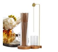 Soporte de incienso, soporte de fragancia, pedestal de para oficina en casa, dormitorio, cuna de perfume con soporte 2 en 1 desmontable, meditación y yoga, soporte para hombres y mujeres