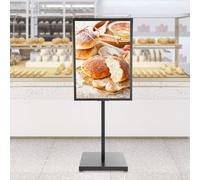 Soporte de información para carteles, soporte de información, expositor, soporte publicitario. 90 x 65 cm. Su excelente efecto de pantalla puede traer un mejor efecto visual para la publicidad