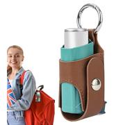 Soporte De Inhalador - Niños Inhalatoretui, Espaciador Con Hebilla De Metal, Bolso Ligero De PU | Handy Case De Viaje Para Pacientes Asférmicos, Almacenamiento Portátil, Contenedor De Protección Para