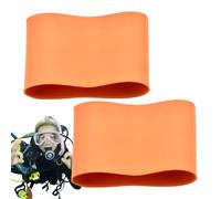 Soporte de inmersión - Anillos de sujeción de puño | 2 piezas de junta de muñeca en estrecho, anillos para apretar los puños set de apriete puños