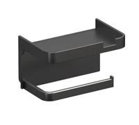 Soporte De Inodoro Para Montaje En Pared Práctico Soporte De Papel Hogar Sin Perforación | Rodillos Autoadhesivos Para Cocina, Baño, Aseo Invitados, Autocaravana, Accesorios