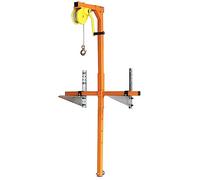 Soporte de instalación de CA con cabrestante manual, capacidad de 150 kg para una configuración fácil y segura del aire acondicionado, perfecto para uso doméstico y de oficina
