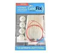 Soporte de interior de Pared, de paneles de yeso, Anclajes de pared hueca, Soportes resistentes para cavidad, Paquete de 4 soportes