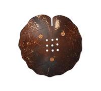 Soporte de jabón de cáscara de Tallado a Mano, diseño de Base Abierta, Forma de Animal, de jabón para baño, Cocina, encimera, organización, Bandeja Natural