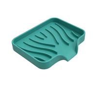 Soporte de jabón flexible con base en ángulo que mantiene los jabones secos durante mucho tiempo, caja antideslizante con innovadores sistemas de drenaje de silicona, ahorra ajuste a todos los estilos