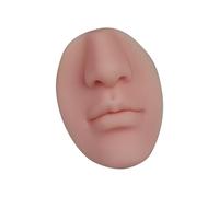 Soporte de jabón líquido de escritorio montado en la pared, con forma de nariz, multiusos, dispensador de jabón a prueba de fugas