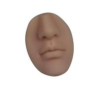 Soporte de jabón líquido de escritorio montado en la pared, con forma de nariz, multiusos, dispensador de jabón a prueba de fugas