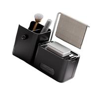 Soporte de jabón líquido resistente a derrames, mecanismo de prensa ergonómico, accesorios de organización de cocina, baño, dispensador de jabón de metal