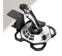Soporte de joystick con abrazadera de acero Hikig dise ado SOLO para joystick Logitech G Extreme 3D PRO para Windows Soporte de escritorio de ace