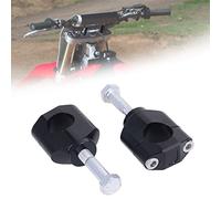 Soporte de la Abrazadera de Montaje de la Abrazadera de la Motocicleta - CR125R 00-07 CR250R 99-07 CRF250R 04-17 CRF450R 02-18 CRF450RX 17-18 CRF250X 04-17 CRF450X 05-17 - (1 1/8" 28MM) (Negro)