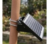 Soporte de la columna de la pared de la ayuda del panel solar, soporte de esquina del montaje del metal a prueba de herrumbre del ángulo de inclinación 35° para los paneles solares que van de 3W a 15W