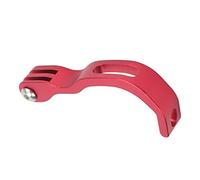 Soporte de la luz delantera delantero de bicicleta Soporte de luz delantera de alta resistencia Tecnología CNC CNC Anti skid resistente al desgaste resistente a la luz duradera (Rojo)