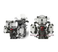 Soporte de la maleta lateral de la moto Givi Monokey Cam-Side Suzuki Dl650 V-Strom (17 À 20) TU