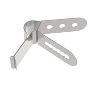 Soporte De La Olla Termómetro De Dulces: Soport Termómetro Triple Grill | Sopurte De Abrazadera Para Cocina BBQ Smoker Horno A La Parrilla Externa Para Hornear Para Hornear El Diseño Compacto