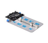 Soporte De La Placa De Circuito: Accesorio Del Titular De La Placa PCB Para El Teléfono | Cuesta Ajustable Para Soldadura De Ranuras De IC | Para Reparaciones En El Hogar Y Talleres Profesionales,