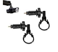 Soporte de lámpara de Bicicleta genérico | Piezas de iluminación para Manillar de rotación de 360 Grados | Soporte para lámpara de antorcha - para Ciclismo en Carretera Rutas Nocturnas Scooter