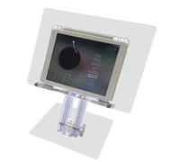 Soporte de lectura ajustable para libros de cocina, documentos plegables, soporte de escritorio con clip para página