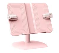 Soporte de lectura ajustable para libros de cocina, soporte de documentos, soporte plegable para libros, exhibición con clip de página, libros ajustables