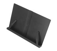 Soporte de Lectura de Escritorio, Soporte Ergonómico Ajustable para Libros para Tabletas y Portátiles, Diseño ABS Que Ahorra Espacio (Black)
