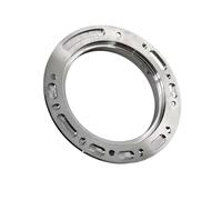 Soporte de lente de metal de alta durabilidad, ajuste de alta precisión para cámaras, diseño compacto, resistente a la intemperie, conexión segura, soporte de lente de marco completo