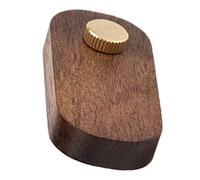 Soporte de Letrero de Madera Pequeño para Precios y Tarjetas | Madera y Metal, Color Café, Superficie Pulida y Lisa, para Mercados, Bufés y Pasteles