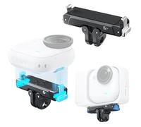 Soporte de liberación magnética para Insta360 GO Ultra, accesorios de base magnética de liberación rápida de metal, soporte adaptador de cámara para accesorios Insta360 GO Ultra