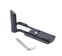 Soporte de liberación rápida en L Mango de cámara Grip Se adapta a Panasonic GX9 GX7II/III GX85 GX80 Cámara Vertical Shoot Accesorios (negro)