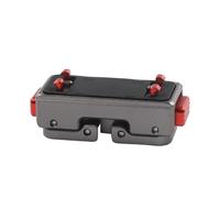 Soporte de liberación rápida para Insta360 para X5 X4 X3 X2 Pro - Base de aleación de aluminio ligera con tornillo /4, adaptador portátil compacto de 30 g para trípode selfie ciclismo coche (base)