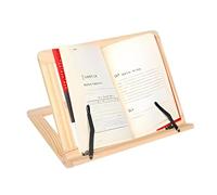 Soporte de libro de cocina de madera, soporte de libro de cocina - Lea los titulares de recetas de madera | Camas de oficina multifuncionales accesorios de cocina rústica para dormitorio