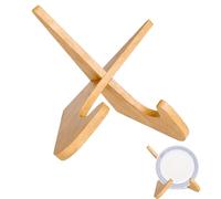 Soporte de Libro de Recetas de Cocina, Estante de Madera para Cocina, Soporte para Leer Manos Libres, Estante para Libros de Cocina, Soporte Multifuncional para Cocina y Casa