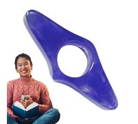 Soporte de libro para pulgadas, soporte de páginas para lectura,Accesorios de lectura de marcador de resina - Portalibros de pulgar hechos a mano para los amantes de los libros Bookworm, lectores