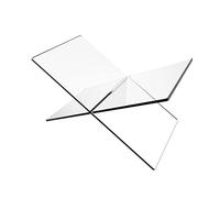 Soporte de libros de acrílico, soporte para libros de cocina, soporte de recetas transparente para escritorio, soporte de exhibición de libros abiertos y cerrados, 1 unidad