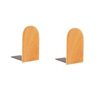 Soporte de Libros de Madera, sujetalibros de diseño Elegante, estanterías, Soportes para Libros, Soportes para álbumes de Fotos de para exhibir Libros, sujetalibros de Escritorio