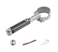 Soporte de lijadora de aleación industrial para herramienta de amoladora de 100 mm, diseños de ranuras antideslizantes, adaptador de correa para amoladora angular