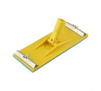 Soporte de lijadora manual de plástico con clip de marco de papel de lija de liberación rápida y almohadilla de respaldo de esponja para herramientas de lijado de paneles de yeso y pared,