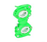 Soporte de linterna de bicicleta de liberación rápida para bomba de antorcha de 18-38 mm, soporte de plástico de ingeniería de rotación de 360 grados para manubrio, tija de asiento, horquilla trasera