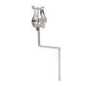 Soporte de lira para saxofón, soporte de metal, soporte de clip para partituras de saxofón, soporte de clip para saxofón alto, fácil de montar