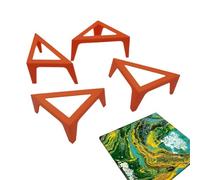 Soporte de lona genérico para pintura - Estructura estable, base de goteo | Acrylic Painting Easel, Creative DIY Frame, Art, Manual Support For Fluid Pouring