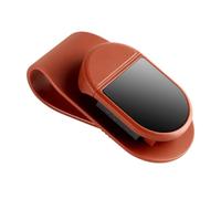 Soporte de luna de sol, clip de gafas de sol para visera de coche | organizador de visera de coche, organización fresca de automóvil, organización estética útil, protección múltiple para, naranja, Se