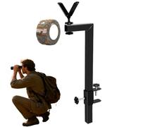 Soporte de luz: altura y ángulo ajustables de metal de 20 pulgadas y tubo | Soporte de caza, palo, monopié ajustable | Para soporte de árbol de caza y al aire libre