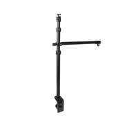 Soporte de luz de escritorio con abrazadera de trípode con mesa de tornillo de 1/4 pulgadas, soporte telescópico ajustable para mesa DSLR
