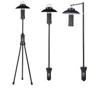 Soporte de luz de escritorio, soporte de linterna de trípode fuerte montado en escritorio, soporte de luz de mesa con interfaz de rosca de 1/4, soporte de luz de anillo de trípode para fotografía,