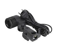 Soporte de luz de Flash, Soporte de Bombilla de Flash Duradero de ABS Soporte de lámpara de Flash de Estudio Soporte de Cabeza de iluminación Soporte de Cabeza de iluminación de Flash(UE)