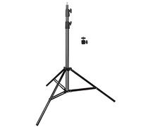 Soporte de luz de fotografía de 9.33 pies, soporte de trípode de luz de aluminio resistente para fotografía, estudio de fotografía, paraguas, telón de fondo, panel LED, flashes Speedlite, reflector