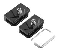 Soporte de luz para capó | Soporte de montaje de barra de luz LED 2X - Kit de soportes de montaje de barra de luz LED de trabajo ajustable para cápsulas de luz LED soporte de abrazadera para camioneta